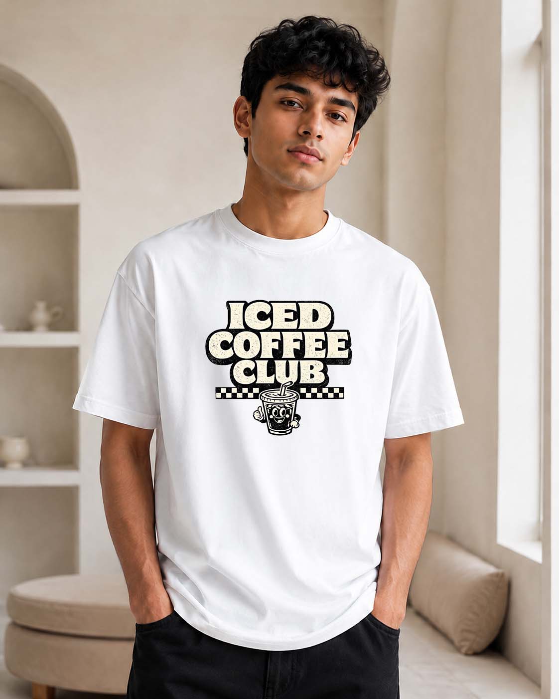 Tshirt for coffee lovers – Retro Coffee Lover Graphic Tee