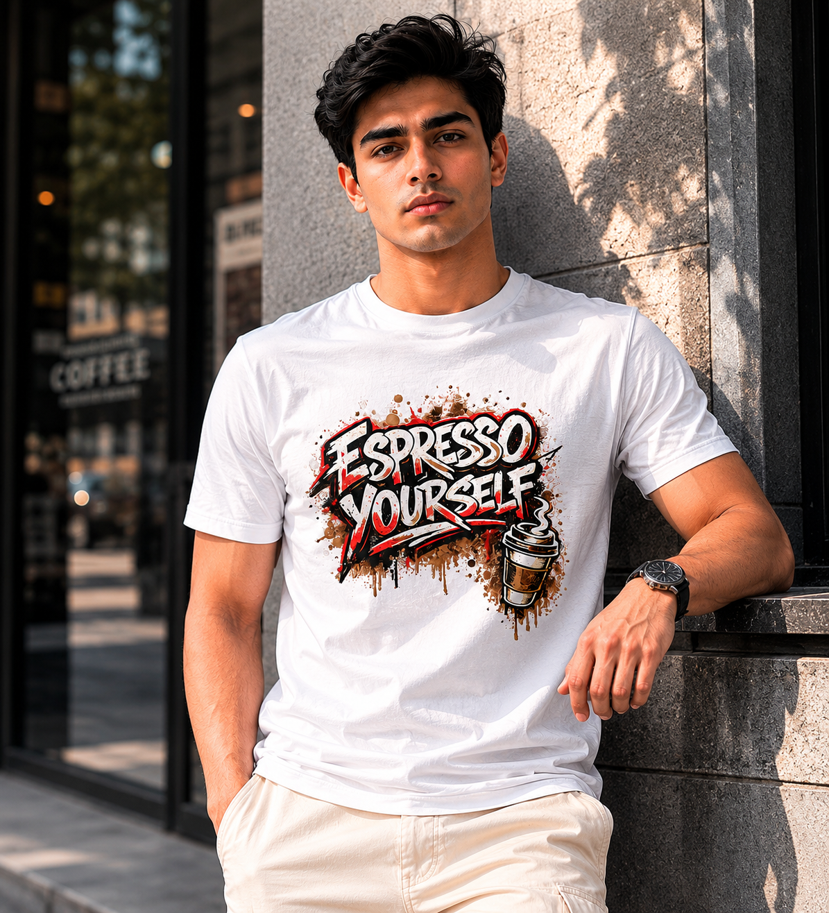 Coffee Lover Streetwear T-Shirt for men and women