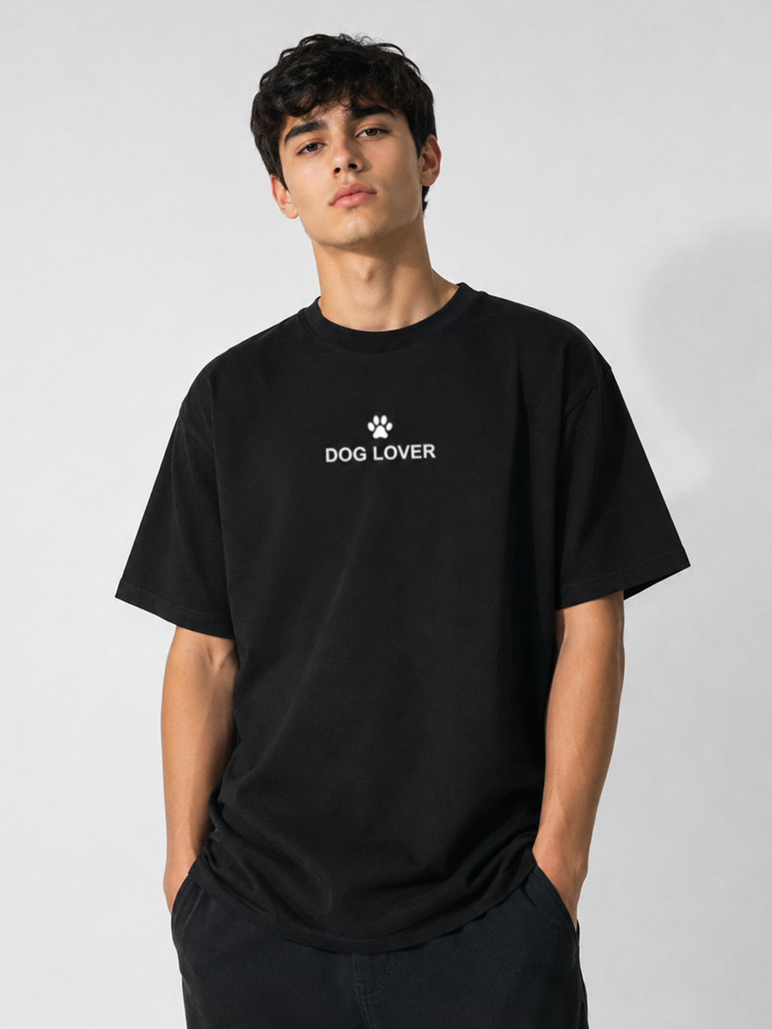 Dog Lover Minimalist Graphic T-Shirt – Unisex