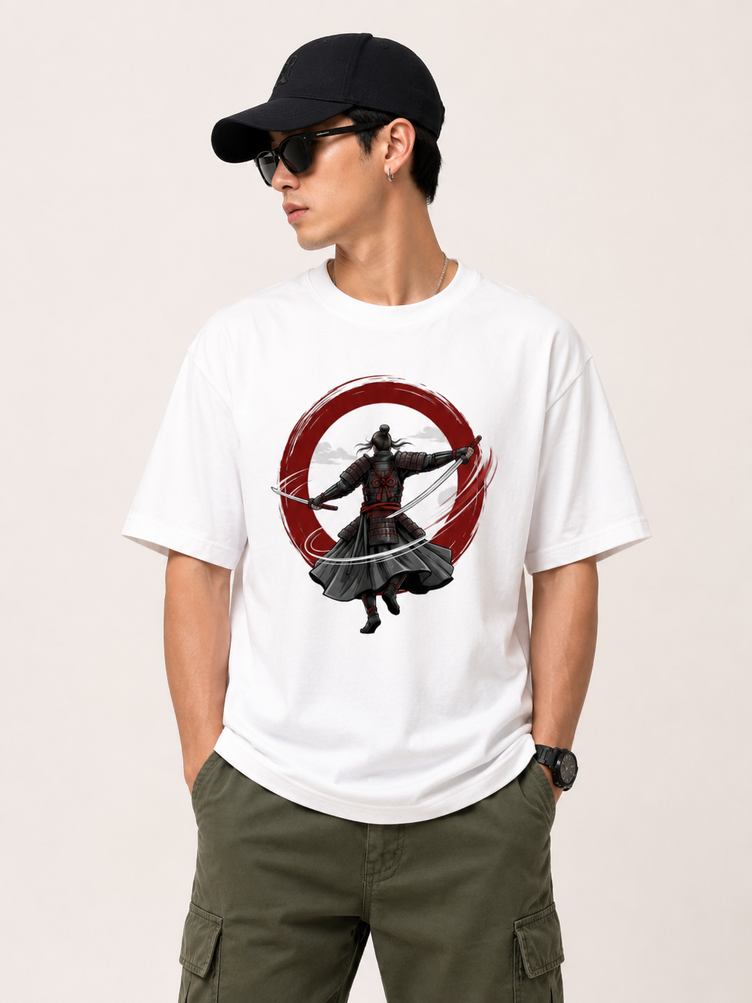 Ancient Samurai Graphic T-Shirt