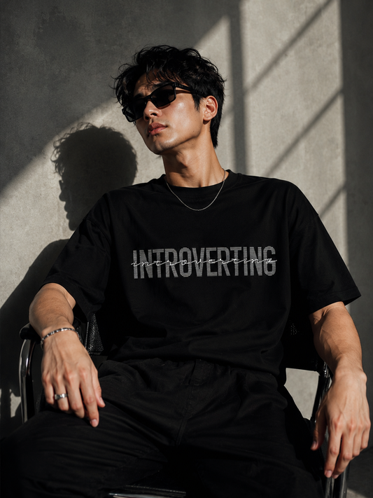 Minimalist Introvert Streetwear Oversized Classic T-Shirt